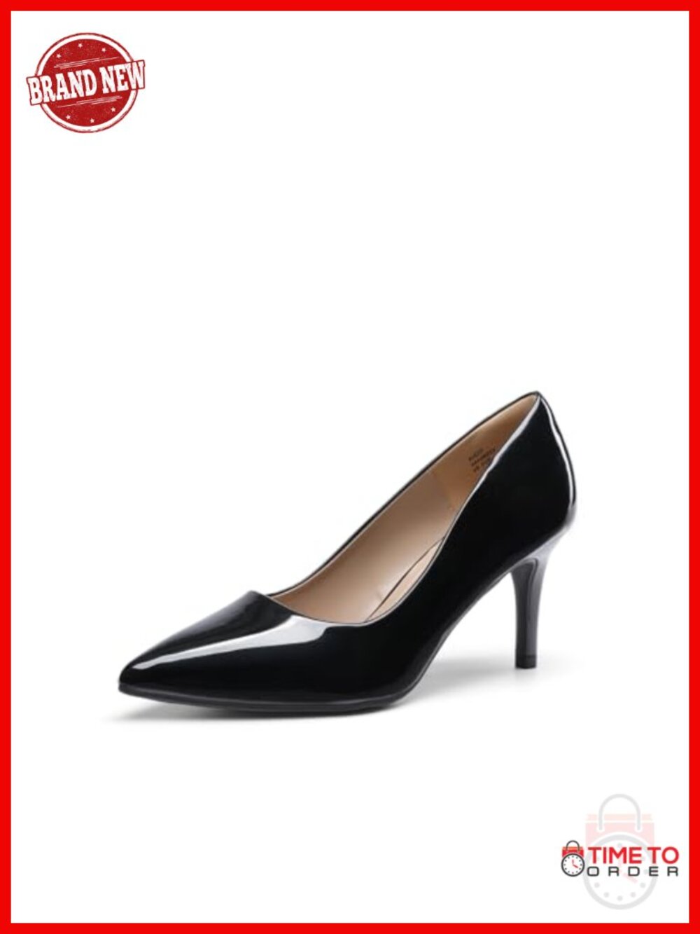 Women's Stiletto Heel Pumps Pointed Toe Slip-On Dress Shoes